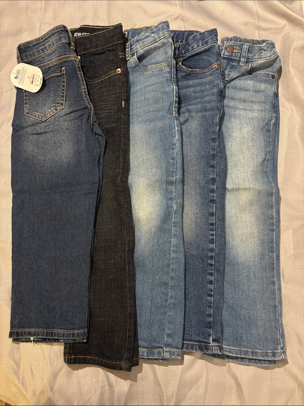 Five pairs boys size 6
